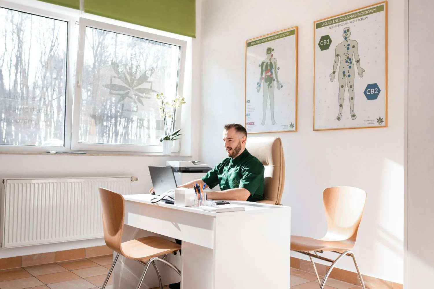 Gabinet Podkarpackiej Kliniki Konopnej w Mielcu